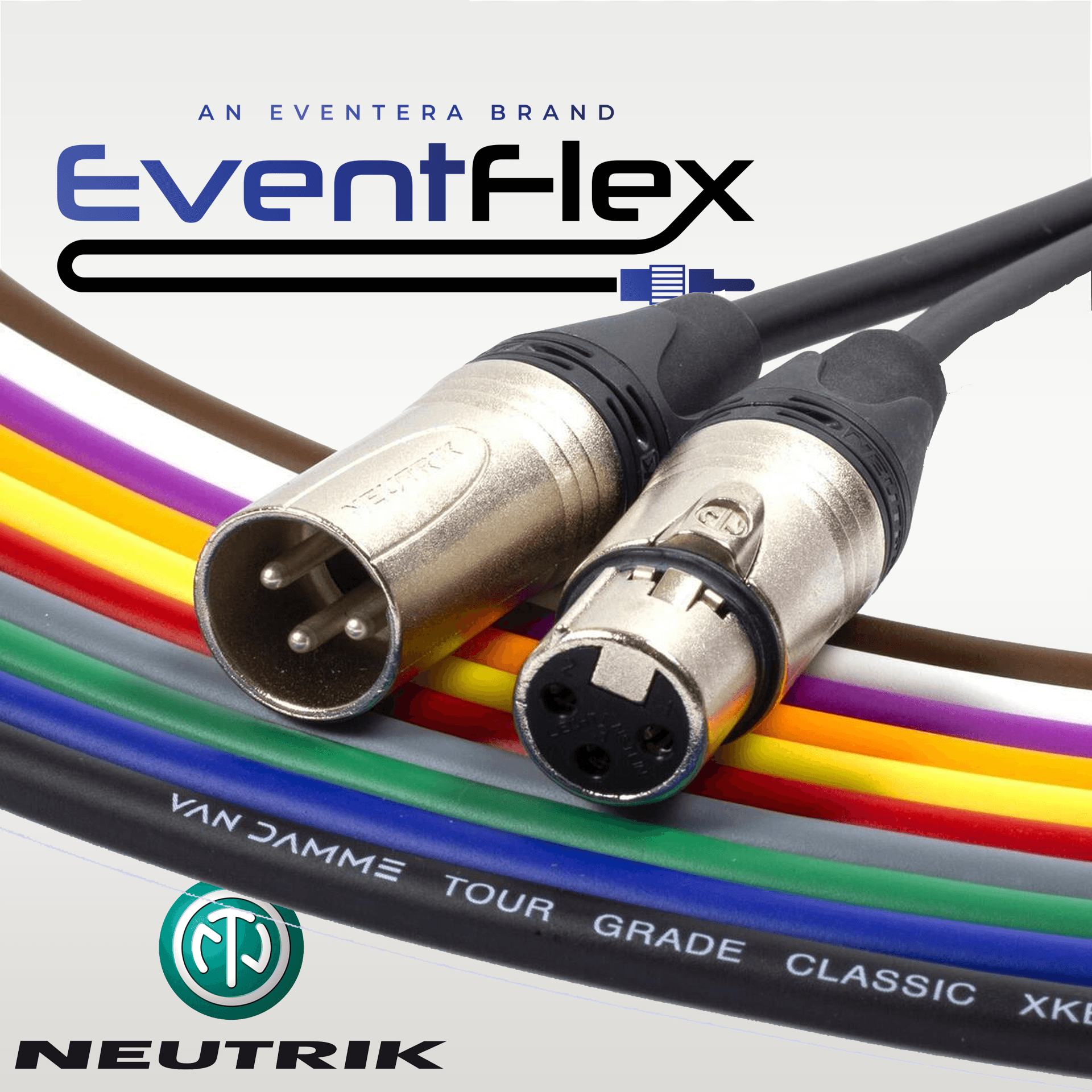 EventFlex - Customisable - VDC Neutrik XLR Cable - Eventera AV LTD