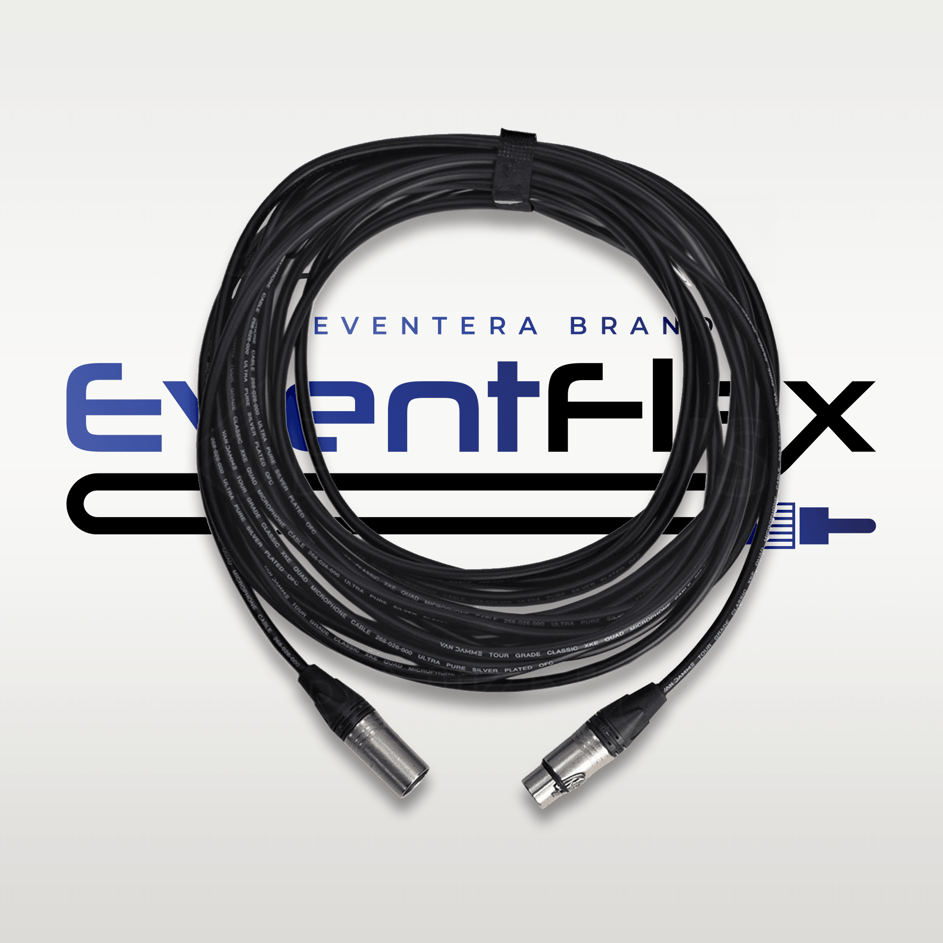 EventFlex - VDC Neutrik Black XLR Cable - Eventera AV LTD